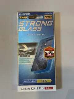 ELECOM iPhone 12/12 Pro用 液晶保護フィルム 強化ガラス