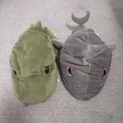 USJ　ジュラシックパーク　ジョーズ　ぬいぐるみハット　２個セット