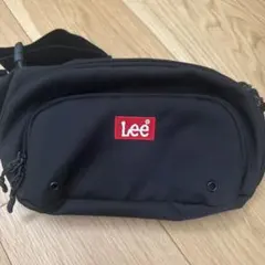 Lee ボディバッグ 黒　美品