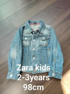 Zara kids デニムジャケット 98cm 2-3歳　Ｇジャン