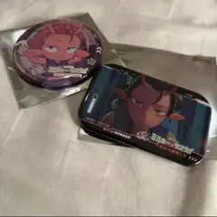 最安値⭐︎ 銀河特急 ミルキーサブウェイ カフェ カナタ スクエア缶バッジ セット