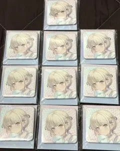 ReGLOSS 轟はじめ 誕生日記念2024 スクエア缶バッジ 10点
