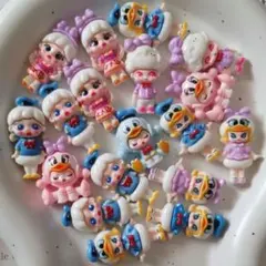 デコパーツ18個セット SP MOLLY DIMOO ZORAドナルドデイジー