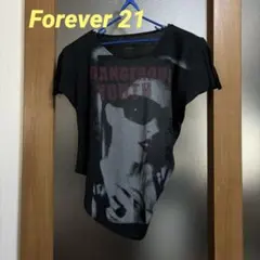 Forever 21 レディース　ロングTシャツ　ブラックのサムネイル