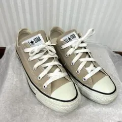 CONVERSE コンバース　ベージュ スニーカー　23cm オールスターのサムネイル