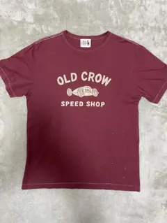 OLD CROW SPEED SHOP Tシャツ バーガンディのサムネイル