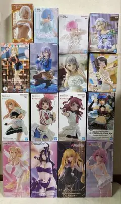 美少女プライズフュギュア 16種セット　アイドルマスター　着せ恋　など