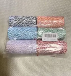 ラッピング　紐　100m×6 まとめ売り