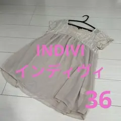 INDIVI インディヴィ　チュニック　36のサムネイル