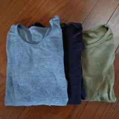 ワッフル　ロンT　3点セット