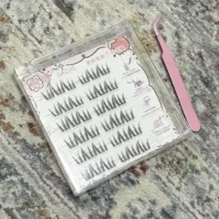 <新品>接着剤 のり不要 つけまつ毛 36ピース入り繰り返し使用可ピンセット付け