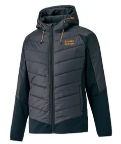 BEAMS DESIGN フード付き　中綿ジャケット M ボンディング ZETT