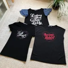 ZIDDY Tシャツ 150cm＊160cm 3枚まとめてのサムネイル