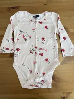 babyGap 花柄長袖ボディスーツ 12-18ヶ月 80サイズ