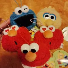 USJセサミストリート ぬいぐるみ5点セット
