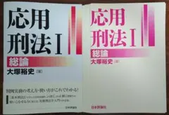 【裁断済】応用刑法Ⅰのサムネイル