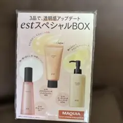 est スペシャルBOX トライアルセット　エスト　マキア付録のサムネイル