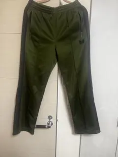 【新品・未着用】Needles オリーブ色 パンツ Sサイズ 美品】Needles トラックパンツ／オリーブ／サイズS - メルカリ