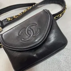 全*ン様 希少 ✨ 美品 シャネル CHANEL ウエストポーチ ミニバッグ ベ 楽天市場】シャネル ウエスト ポーチの通販