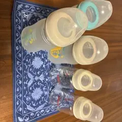 ピジョン母乳実感　ガラス製哺乳瓶5本セット