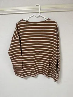 UNIQLO ボーダー長袖Tシャツ XL