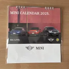 非売品　2025年　ミニクーパー　卓上カレンダー　MINI