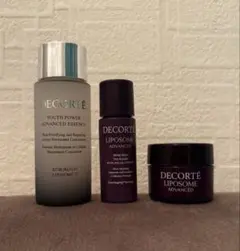 デコルテ◆サンプルセット3点（化粧水、美容液、ナイトクリーム）