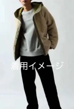 [美品]＜ALPHA＞ボアライナーブルゾン M