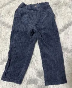 ZARA ネイビー　コーデュロイ長ズボン 3-4歳用