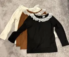 フリル付　長袖　3点セット