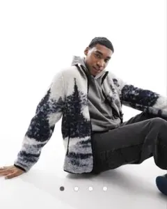 Abercrombie & Fitch 新品同様　フリースボアジャケット XXL