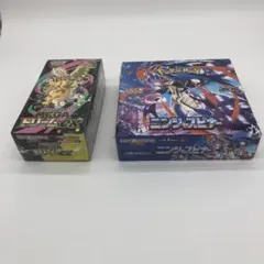 ポケモンカード MEGAドリームex、ニンジャスピナー各1boxシュリンク付