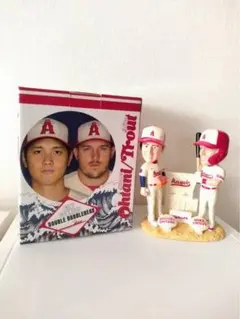 大谷翔平&マイク・トラウト シティコネクト・ダブルボブルヘッド