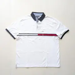 【新品未使用】Tommy Hilfiger ポロシャツ ホワイト XXL