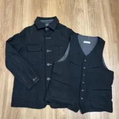 OMNIGOD ブラックジャケット・ベストセット