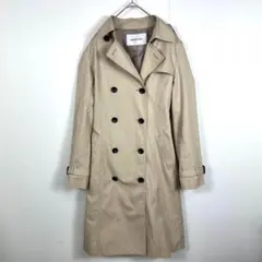 【ナチュラルビューティーベーシック】トレンチコート ベージュ スプリング 探偵