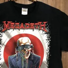 MEGADETH メガデス 日本ツアーTシャツ 2015 M 黒 ラトルヘッド