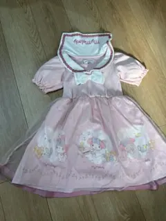マジョリカ　マイメロディー　ワンピース　セーラー　110センチ