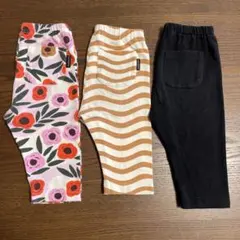 ユニクロ　レギンス　7分丈　3枚セット