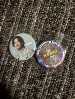 EXILE THE REASON ガチャ 缶バッジセット NAOKI