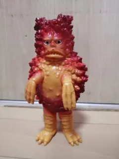 怪獣 ソフビ 人形 レッド 赤色 ガラモン ブルマァク - メルカリ