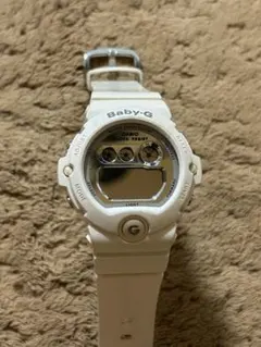 【ジャンク・電池切れ】CASIO Baby-G ホワイト 腕時計