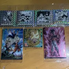 ドラゴンボール　イタジャガ2枚　ホロシール4枚　10周年レア1枚