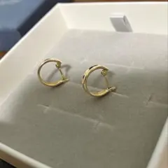 K18 フープピアス