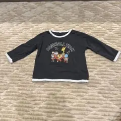 BASEBALL TEAM プリント長袖Tシャツ 95cm