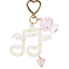マイスウィートピアノ シークレットキーホルダー ホワイト 音符のサムネイル