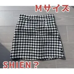 Mサイズ 千鳥柄 ミニスカート