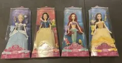 【希少】ディズニープリンセス ドールセット（シンデレラ/白雪姫/アリエル/ベル）