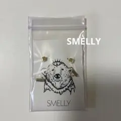 【新品未使用】SMELLY（スメリー） シカクピアスセット ブルー