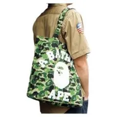 A BATHING APE カモフラ柄 トートバッグ